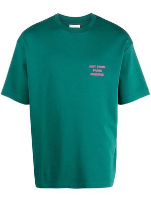 Drôle De Monsieur Not From Paris Madame T-shirt - Green