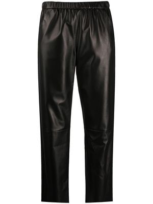 Drome high-rise cropped trousers - Black