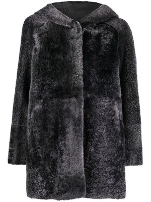 Drome reversible shearling coat - Black