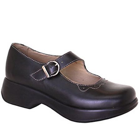 Dromedaris Leather Mary Jane Shoes -  Selma