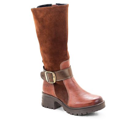 Dromedaris Leather Tall-Shaft Boots - Kadia