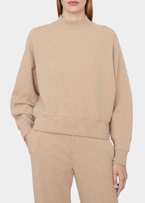 Drop-Shoulder Pullover Sweatshirt
