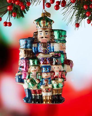 Drummers Drumming Christmas Ornament