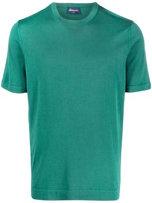 Drumohr basic short-sleeved T-shirt - Green
