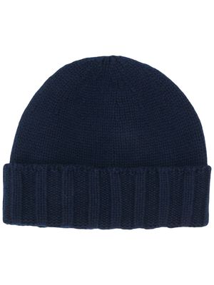 Drumohr chunky knit beanie - Blue