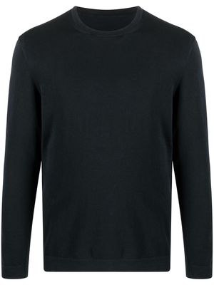 Drumohr cotton long-sleeve top - Black