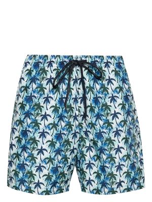 Drumohr Fantasia Palm swim shorts - Blue