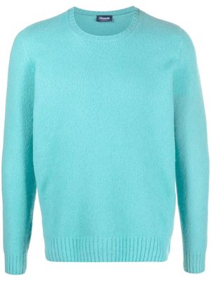 Drumohr fine-knit wool jumper - Blue