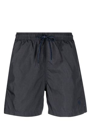 Drumohr graphic-print swim shorts - Black