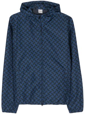 Drumohr hooded sports jacket - Blue