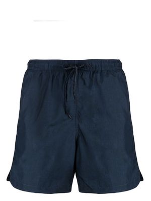 Drumohr logo-patch swim shorts - Blue