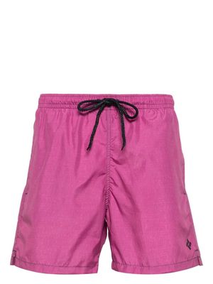 Drumohr logo-print swim shorts - Pink