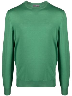 Drumohr long-sleeve merino wool jumper - Green