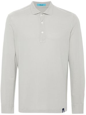 Drumohr long-sleeve polo shirt - Grey