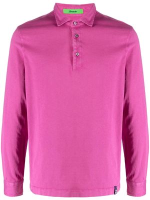 Drumohr long-sleeved polo shirt - Pink