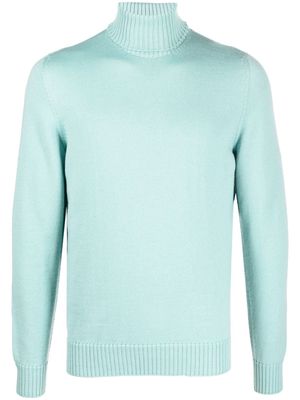 DRUMOHR rol neck knitted sweater - Green