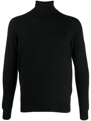 Drumohr roll-neck cashmere jumper - Black