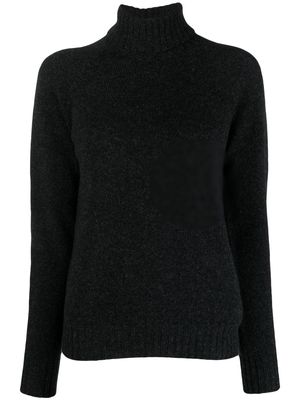 Drumohr roll-neck fine-knit jumper - Grey