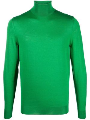 Drumohr roll-neck knit jumper - Green