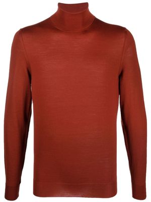 Drumohr roll-neck knit jumper - Red