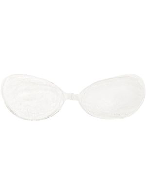 Dsired B silicone backless bra - White