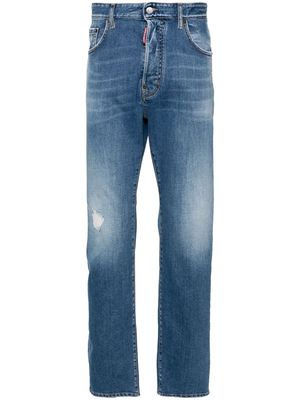 Dsquared2 642 slim-cut jeans - Blue