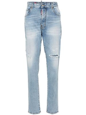Dsquared2 642 tapered-leg jeans - Blue