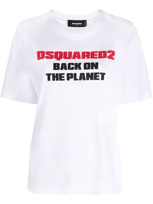 Dsquared2 'Back On The Planet' T-shirt - White