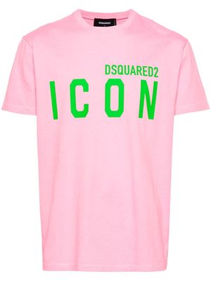 Dsquared2 Be Icon Cool cotton T-shirt - Pink