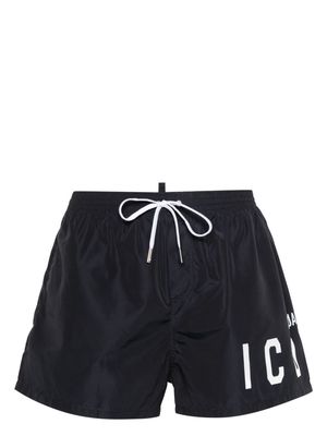 Dsquared2 Be Icon swim shorts - Black