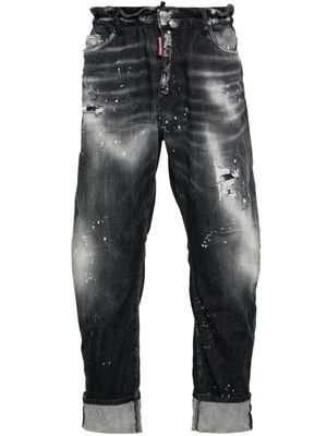 Dsquared2 Big Brother distressed-finish jeans - Black