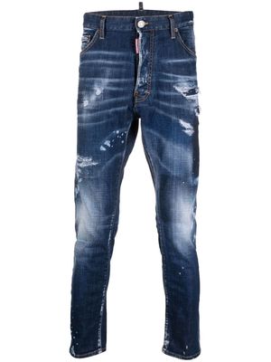 Dsquared2 bleached-wash design jeans - Blue