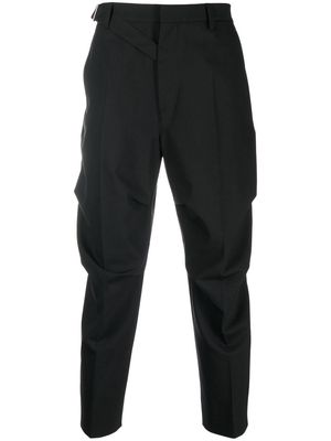 Dsquared2 buckle-detail cropped trousers - Black