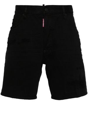 Dsquared2 Bull Marine denim shorts - Black