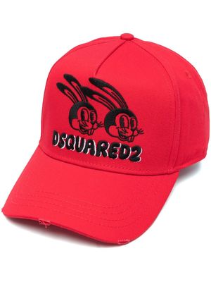 Dsquared2 bunny logo-embroidered baseball cap