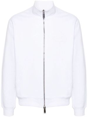 Dsquared2 Burbs zip-up sweatshirt - White