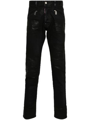 Dsquared2 burnt slim-fit jeans - Black