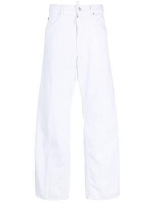 Dsquared2 Candy Bull straight-leg jeans - White