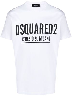 Dsquared2 Ceresio 9 Cool cotton T-shirt - White