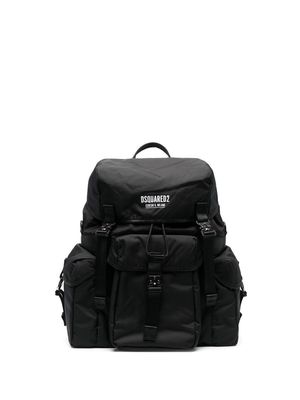 Dsquared2 Ceresio 9 drawstring backpack - Black