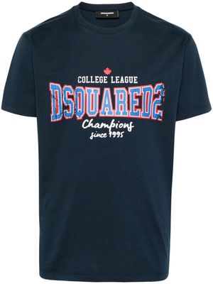Dsquared2 College League Cool Fit T-shirt - Blue