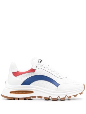 Dsquared2 colour-block chunky sneakers - White