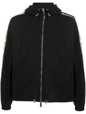 Dsquared2 contrast-panel lightweight jacket - Black