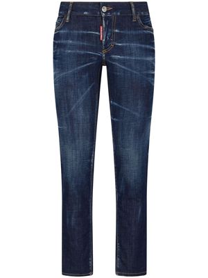 Dsquared2 Cool Girl cropped skinny jeans - Blue