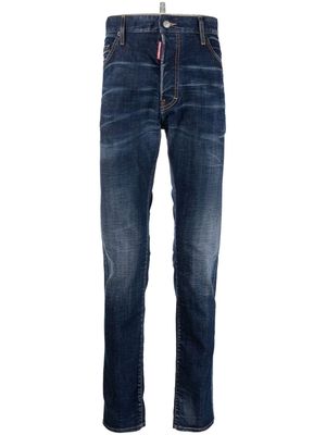 Dsquared2 Cool Guy distressed slim-fit jeans - Blue