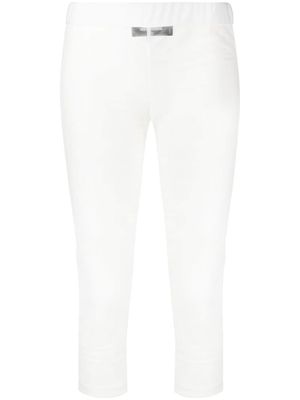 Dsquared2 cropped mesh leggings - White
