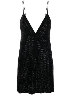 Dsquared2 crystal-embellished mini dress - Black