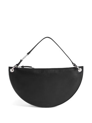 Dsquared2 curved leather tote bag - Black