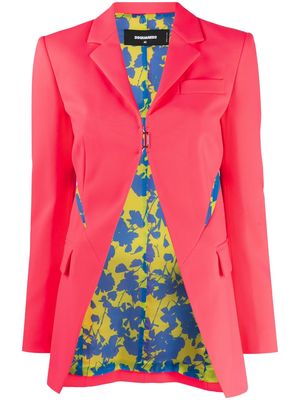 Dsquared2 cut-out detail blazer - Pink