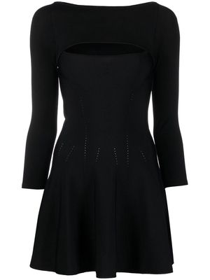 Dsquared2 cut-out detail minidress - Black